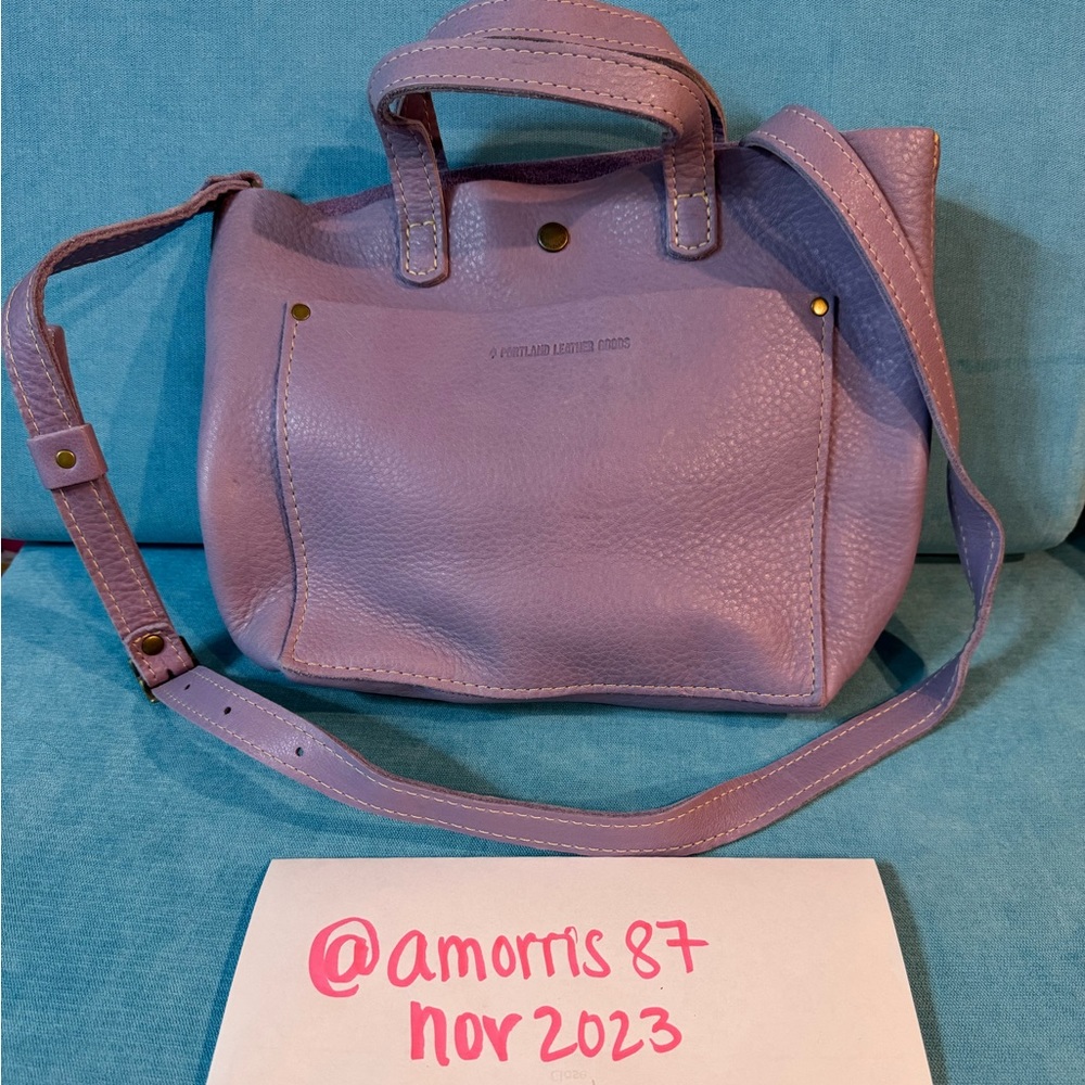 BRAND NEW Portland Leather Goods Wisteria Mini Crossbody Tote